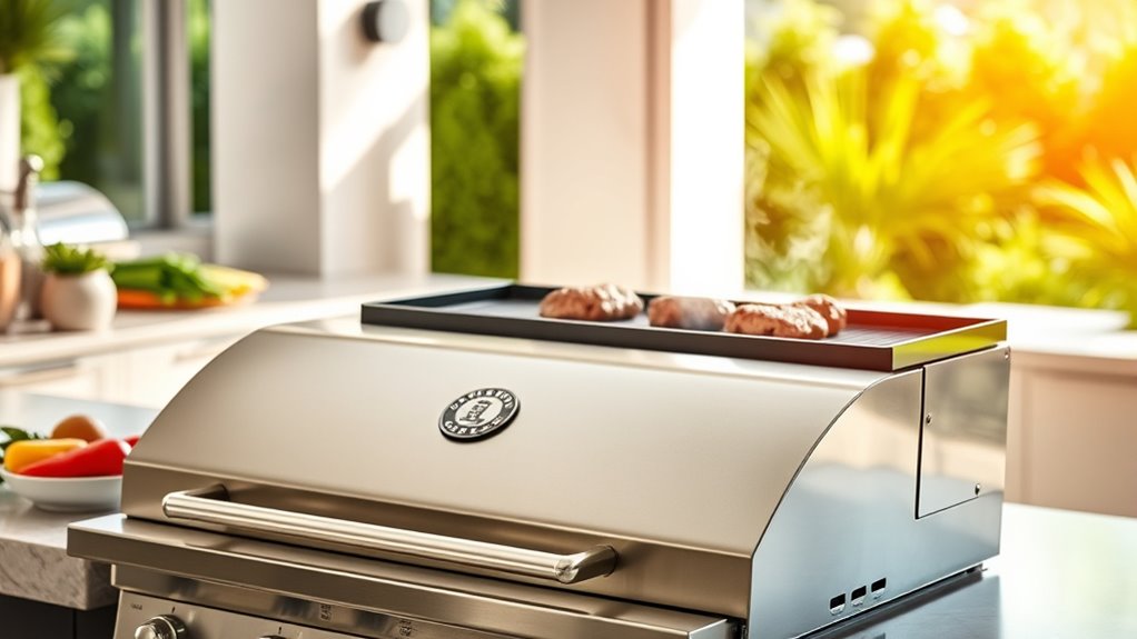 top stainless steel grills
