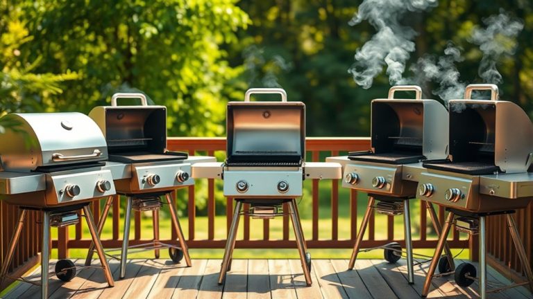 top stainless steel grills