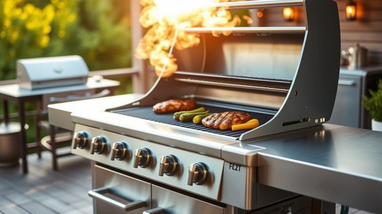 top stainless steel grills