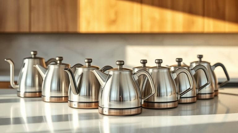 top stainless steel kettles