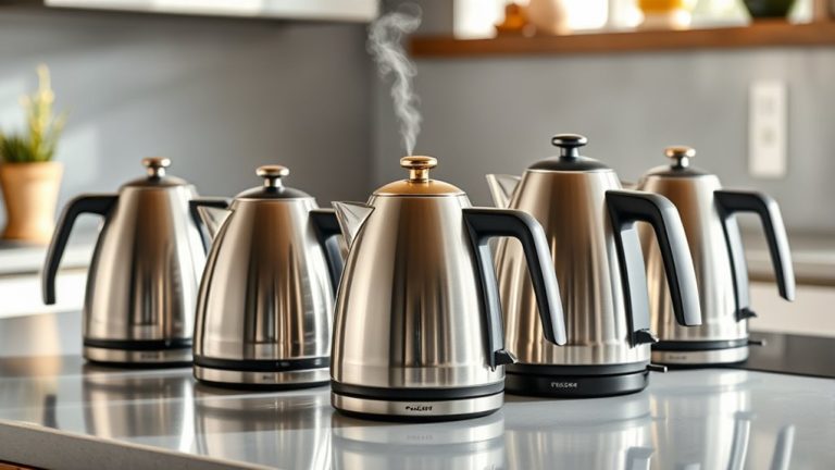 top stainless steel kettles