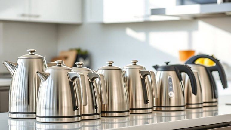 top stainless steel kettles