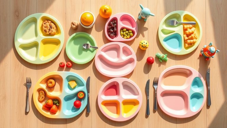 top stainless steel kids plates