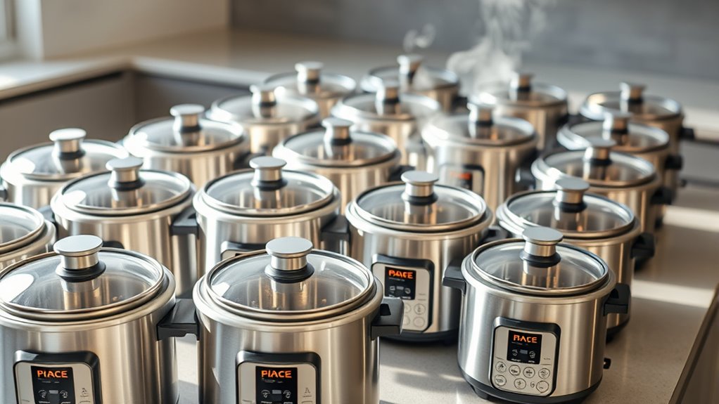 top stainless steel rice cookers