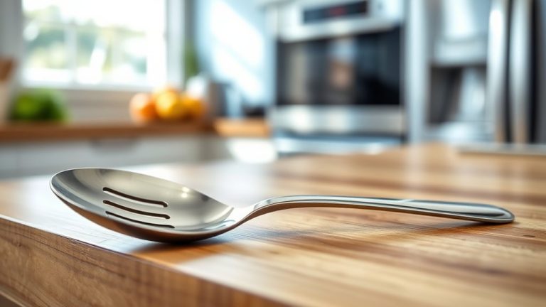 top stainless steel slotted spoon