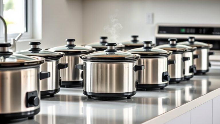 top stainless steel slow cookers