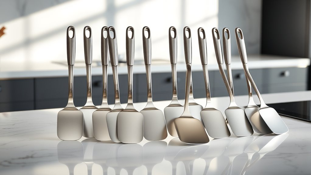 top stainless steel spatulas