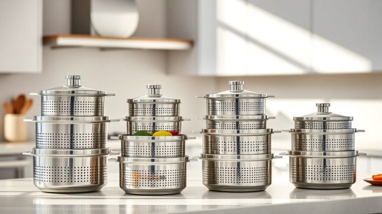 top stainless steel steamers