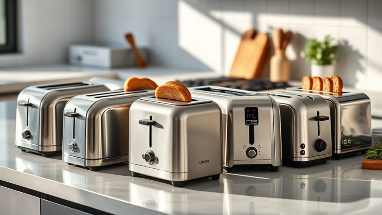 top stainless steel toasters