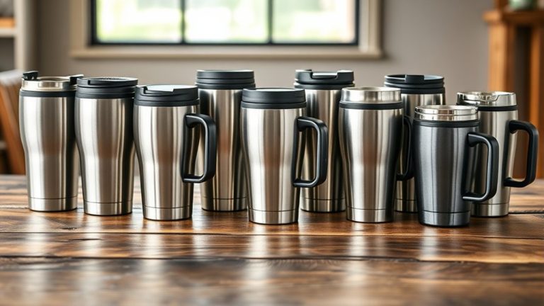 top stainless steel travel mugs