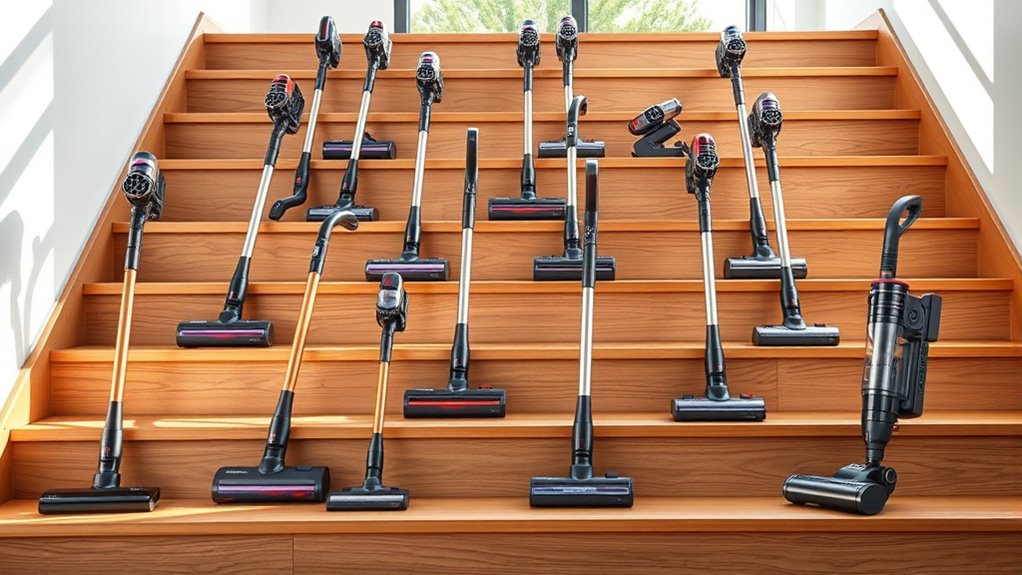 top stair vacuum picks