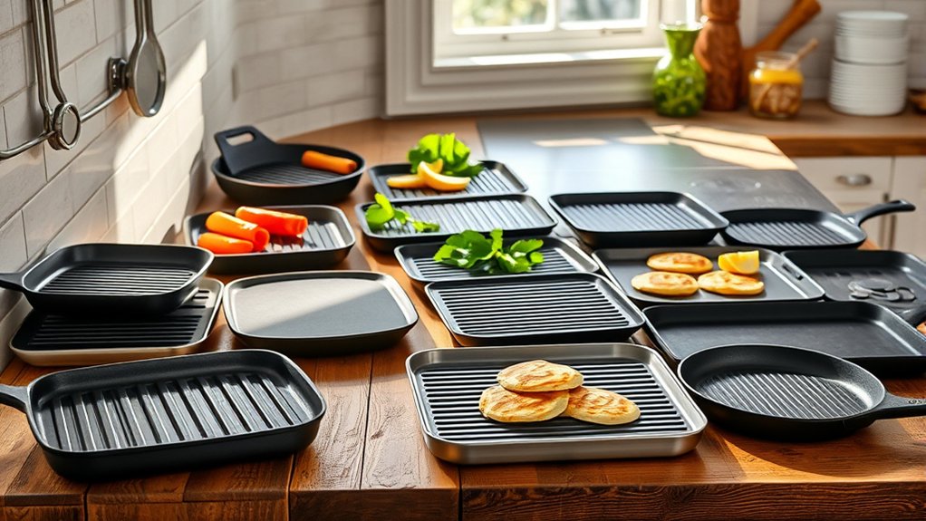 top stove griddle options