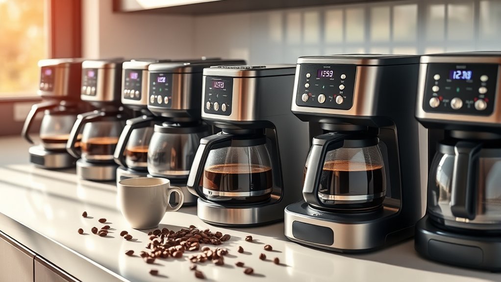 top timed coffee makers