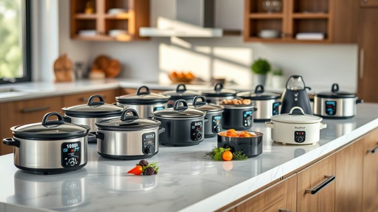 top timer slow cookers