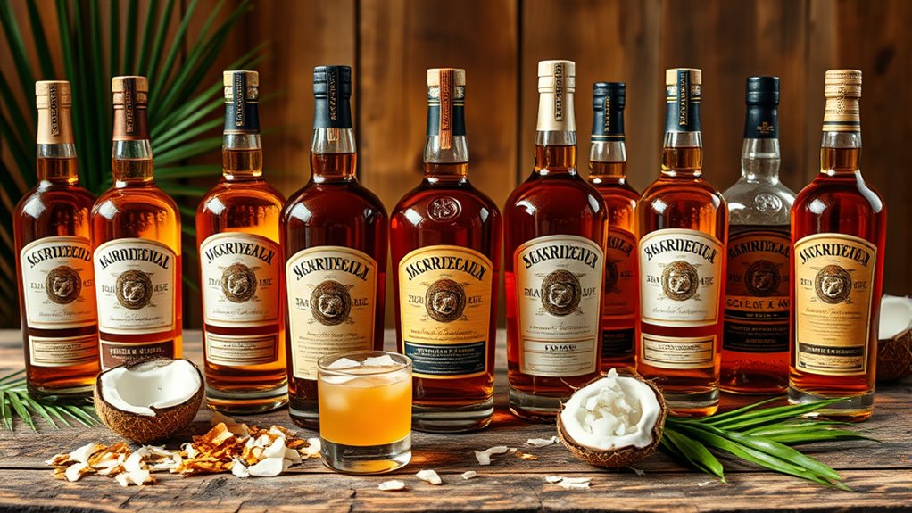 top toasted coconut rum