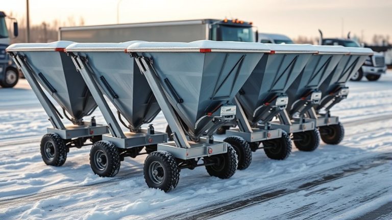top truck salt spreaders