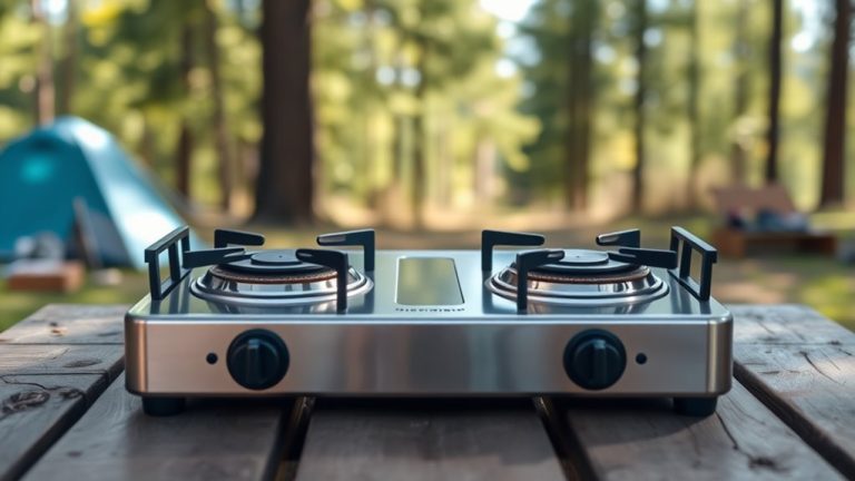top two burner propane stoves
