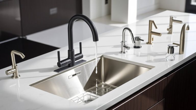 top undermount sink faucets