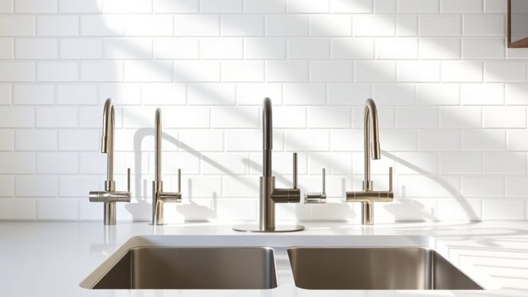 top wall mounted kitchen faucets