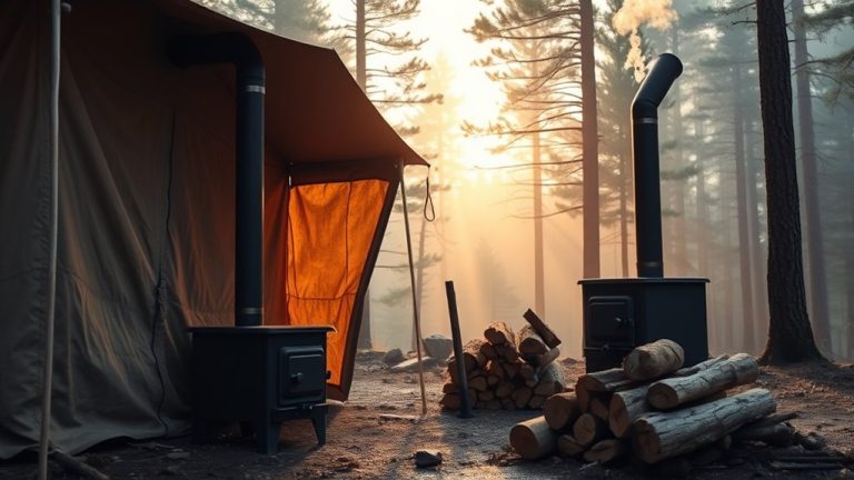 top wall tent stoves