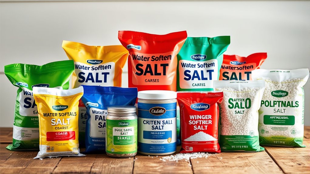 top water softener salts