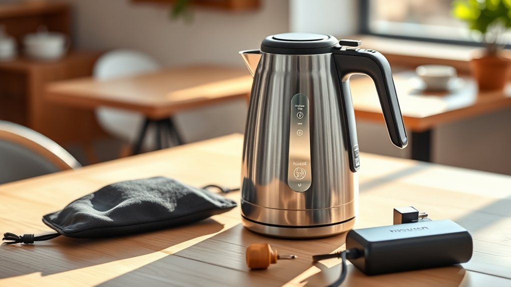 travel kettle selection factors