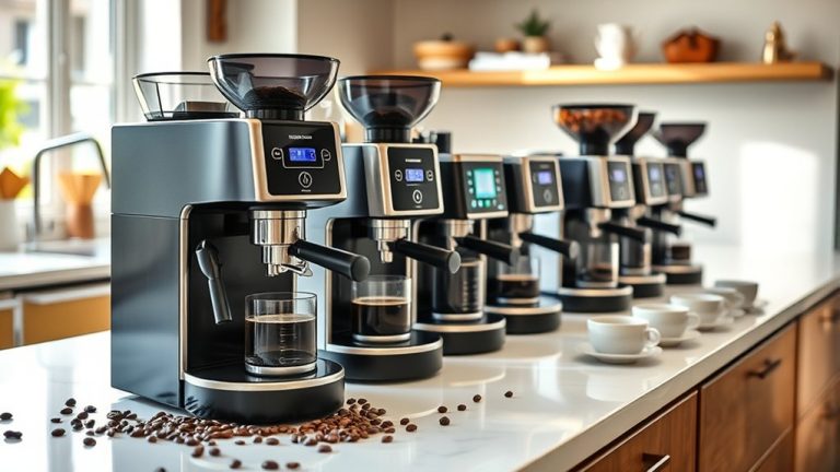 top burr grinder coffee makers