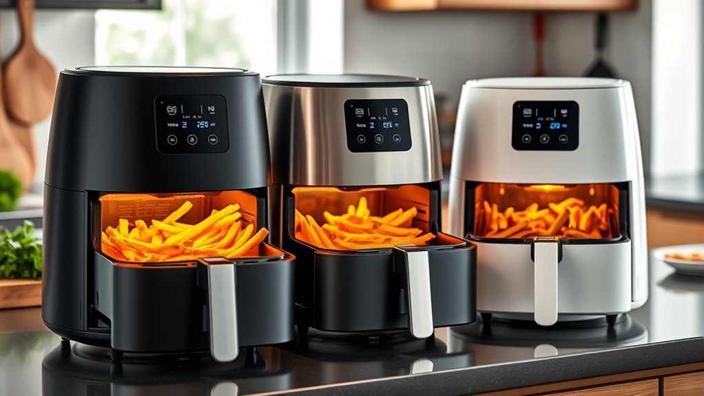top dual basket air fryers