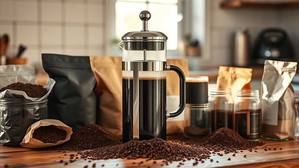 top french press coffee