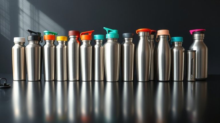 top stainless steel shaker bottles