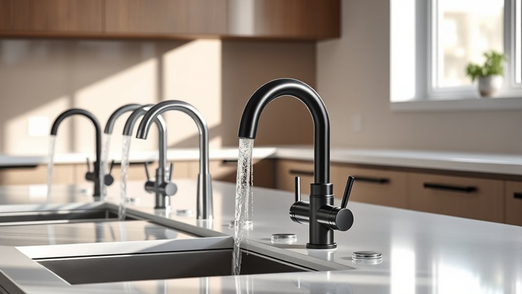 top touch activated faucets